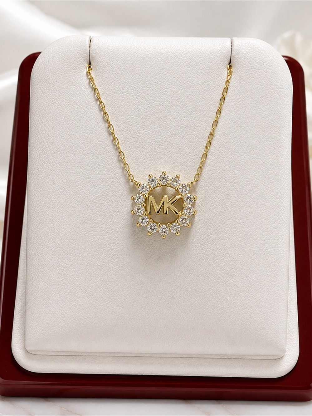 - Fine jewerly sterling silver MK GOLD